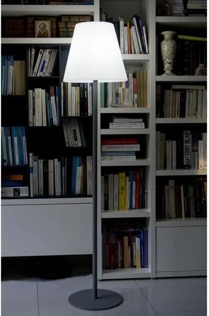 Lampada da Terra Lumisky 150cm: Acciaio/PE e Luce Fredda Top
