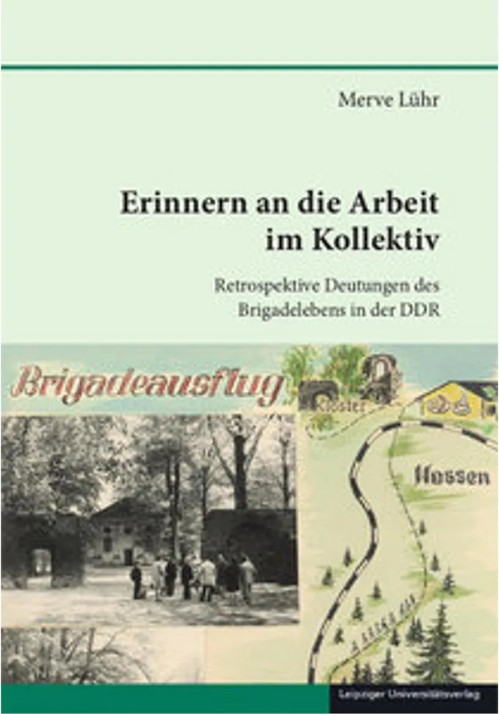 Livre illustré Erinnern an die Arbeit im Kollektiv - Édition de luxe