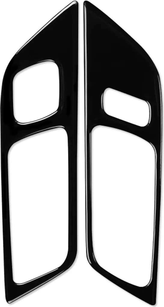 Cover Maniglia Interna Ford Mustang 2015-2020 Decorazione Nero