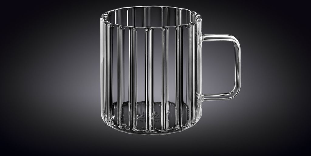Wilmax Teeglas Kaffeeglas mit Henkel 150 ml Produktbild 