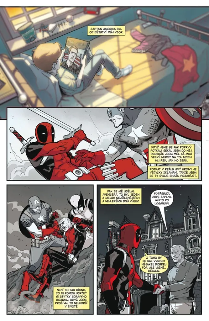 Deadpool Tome 8 Secret Empire Album BD Marvel Panini Comics Version Luxe