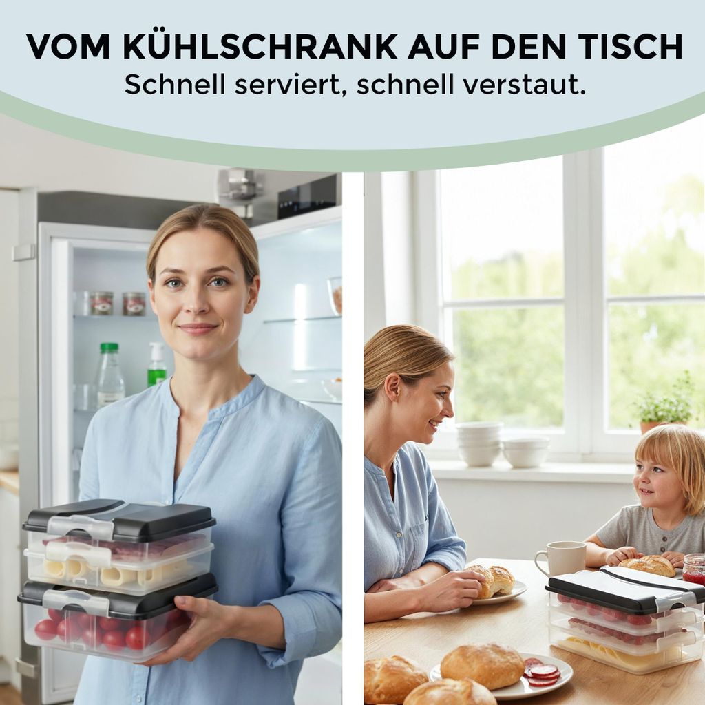 Aufschnittdosen fr Khlschrank