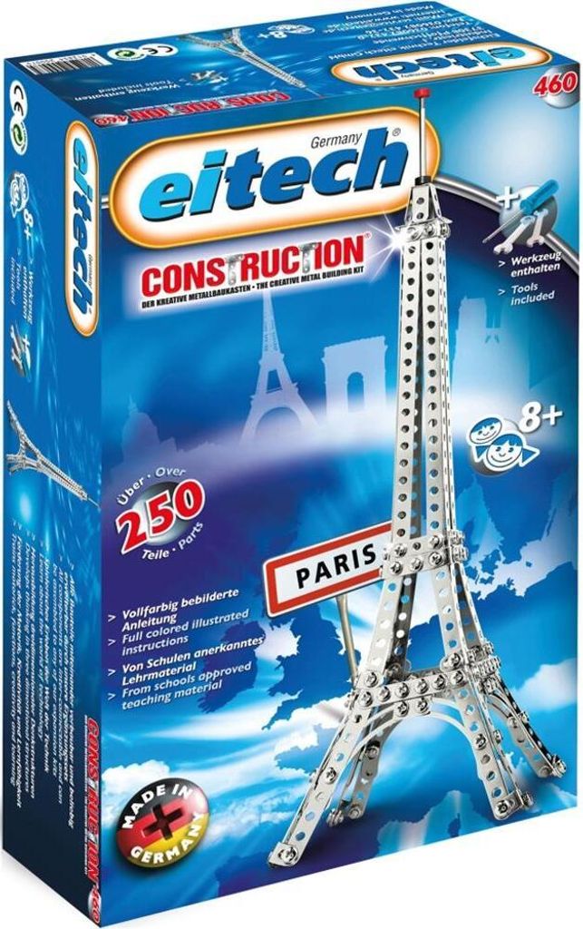 Eitech 00460 Kit de construction métallique - Tour Eiffel Image du produit 