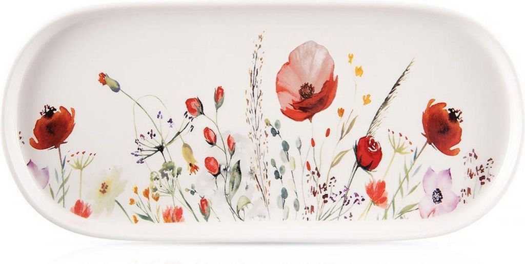 Orion | Servierplatte aus Porzellan - 25 X 12 Cm - Oval - Produktbild 