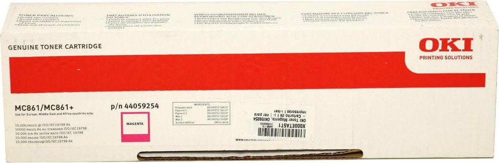 OKI 44059254, 10000 Seiten, Magenta, 1 Stück(e) Produktbild 