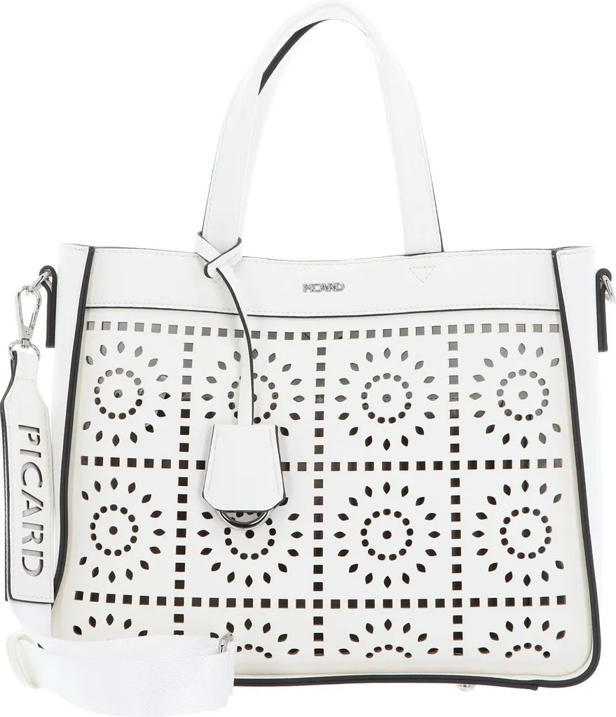 PICARD Madeira Sac à main White Lily en cuir blanc élégant pour femme