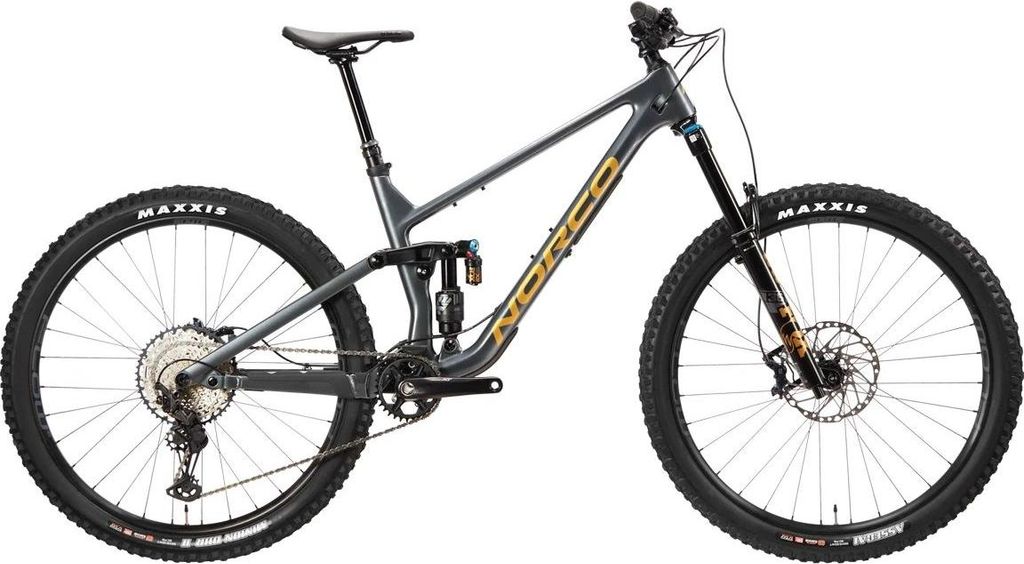SIGHT C2 Shimano MTB Fully in Grey/Gold