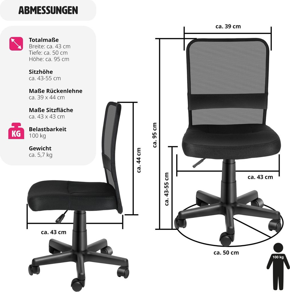 Kancelářská židle Patrick ergonomického tvaru otočná o 360° Obrázek produktu 7
