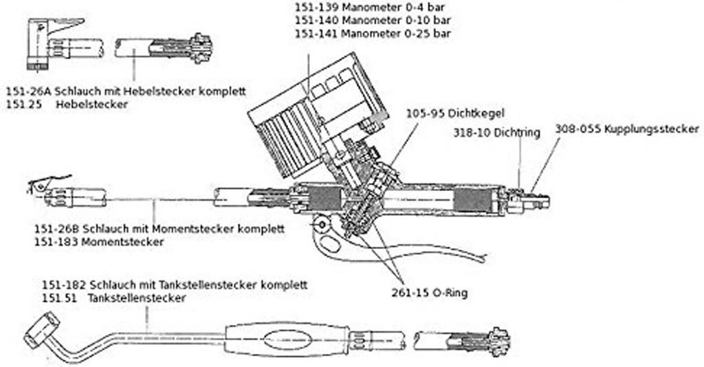 Ewo Hebelnippel-Ersatzrohr mit Hebelstecker