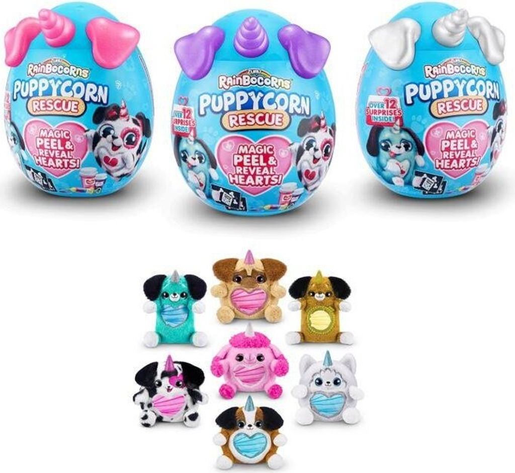 Rainbocorns - Puppycorn Rescue Surprise Serie 5, Spielfigur Produktbild 