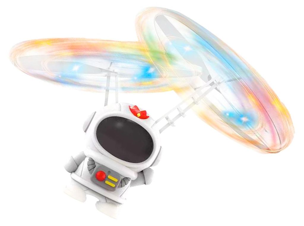 Fliegender Astronaut mit Lichteffekt Produktbild 