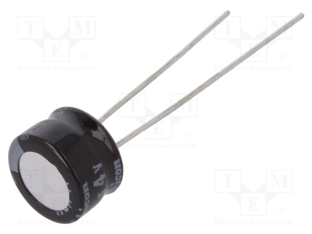5x Kondensator: elektrolytisch Ø8x5mm 4VDC ±20% 470uF THT 1000h UMA0G471MDD Elekt