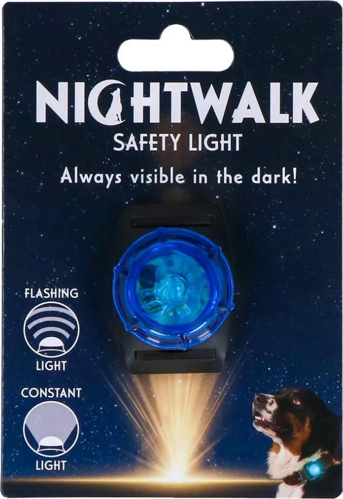 Nightwalk Blau: Design e Sicurezza in una Luce LED Blu Portatile