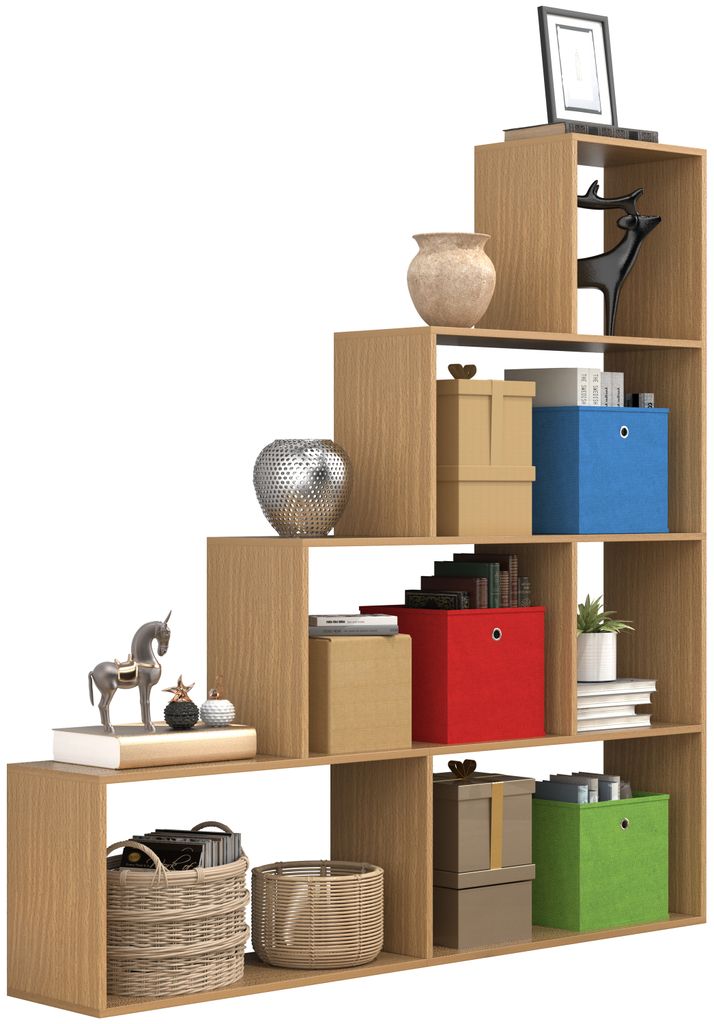 VCM - Livres de diviseurs pour étagères en bois Dubila L H. Image du produit 