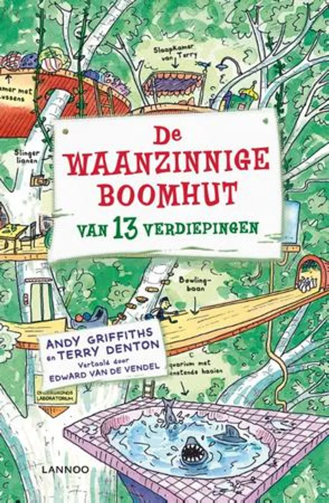 Livre Roman Illustré La Cabane à 13 Étages pour Enfants de 7 à 11 Ans