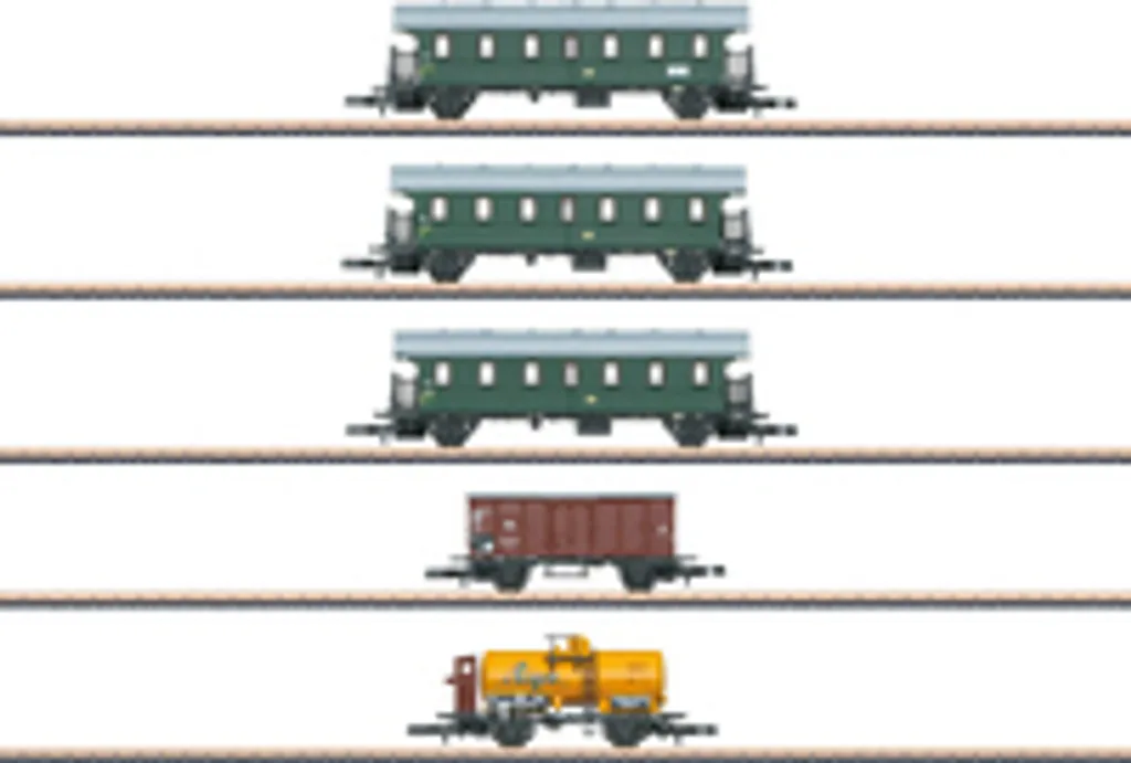 Märklin 87503 Z Coffret Train DR pour Créer un Réseau Ferroviaire Réaliste