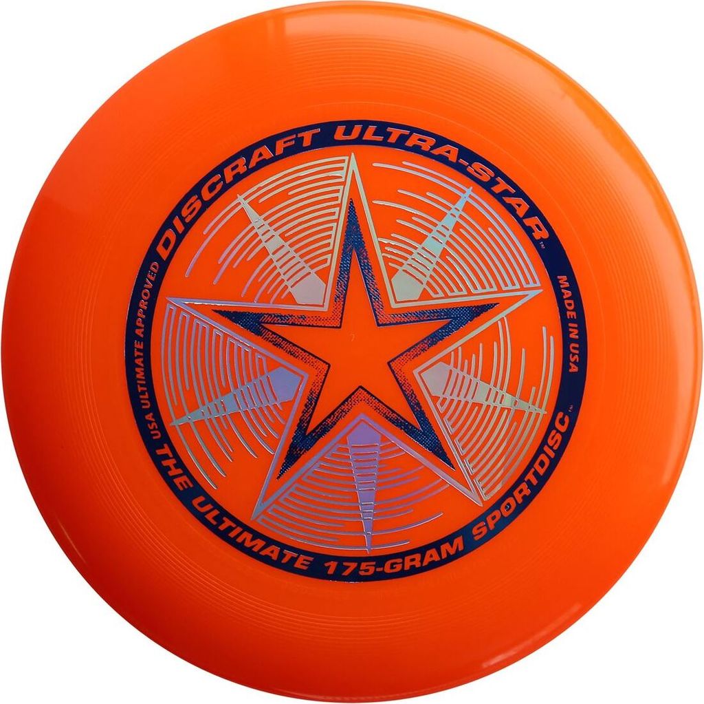 Frisbee Wurfscheibe Discraft UltraStar Orange 175 gr DCUSSO Produktbild 