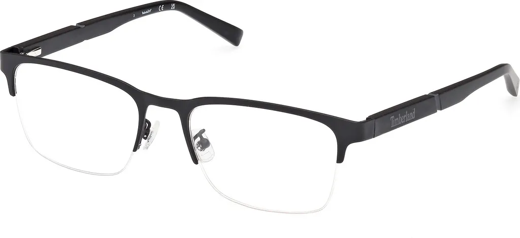 Timberland TB1841-H 002 lunettes de vue noir mat 54mm confort durable