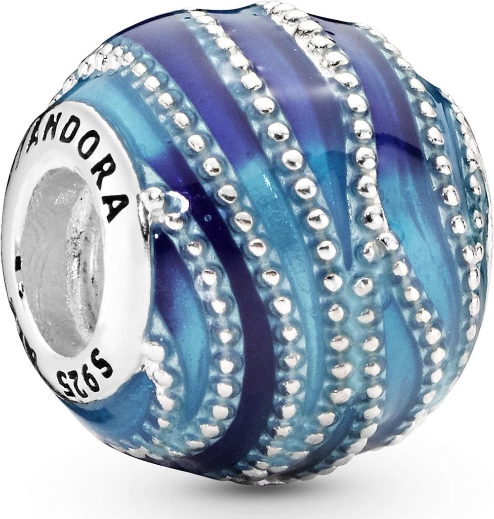 Pandora Vague bleue Charm 797012ENMX Pendentif Image du produit 