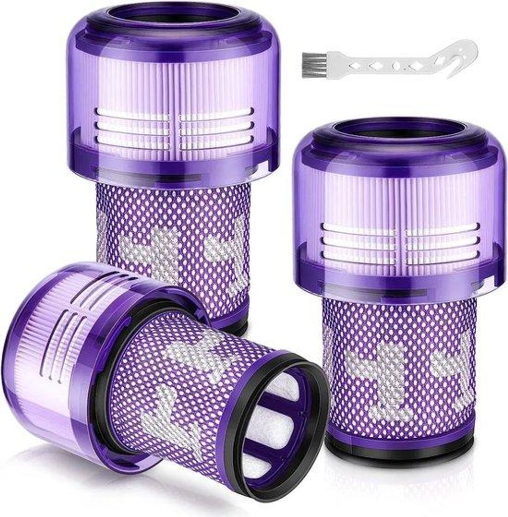 Ersatzfilter für Hochleistungs-HEPA-Staubsauger, waschbar, für V12-Dyson-Modelle.