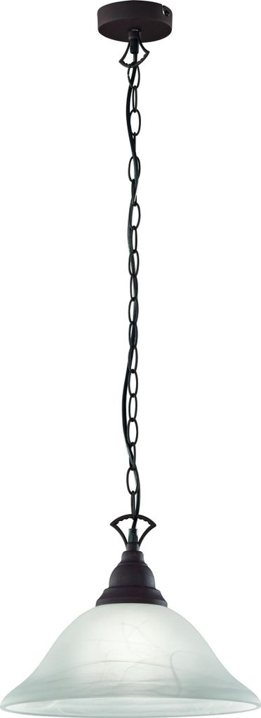 Reality|Trio Suspension Plafonnier, style campagnard, verre Image du produit 