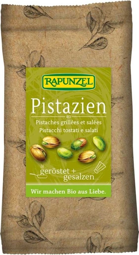 Rapunzel 207150, Pistácie, 175 g, 615 kcal, 20,8 g, 51,6 g Obrázek produktu 