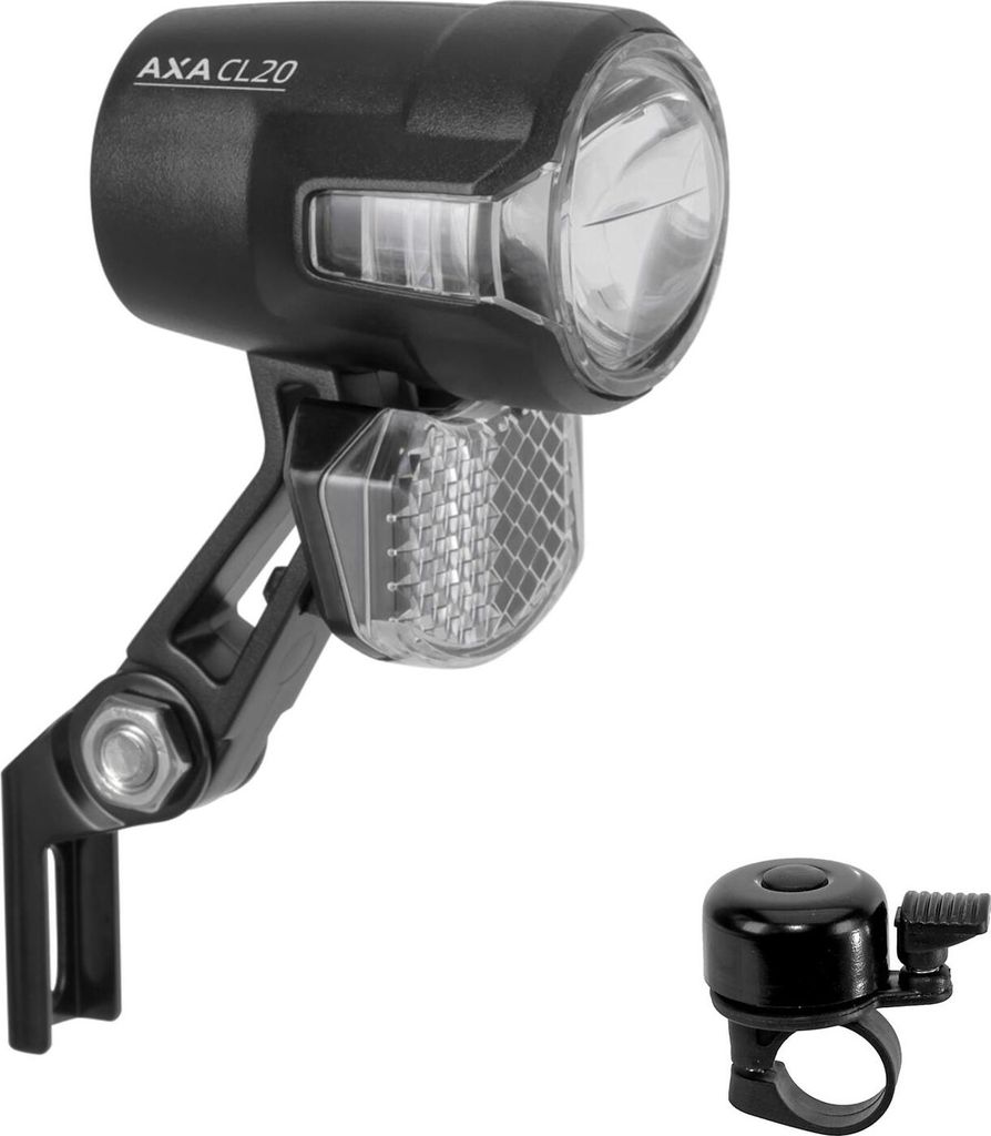 AXA Compactline 20 E-Bike 6-12 V LED-Scheinwerfer 20 Lux Produktbild 1