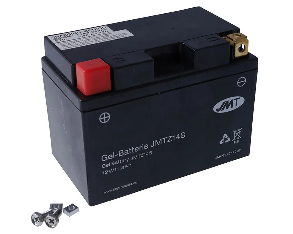 Batteria Moto JMT GEL YTZ14S 11,2Ah - Per chi non vuole restare a piedi