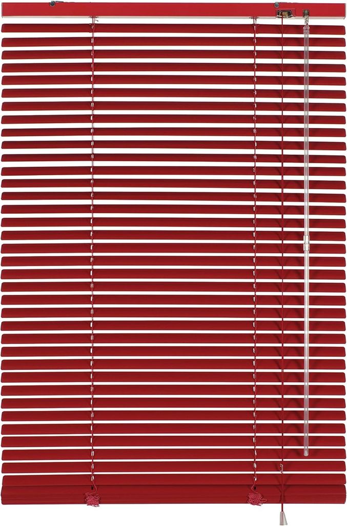 Gardinia Alu-Jalousie Rot 50x175 cm Jalousette Jalousien Produktbild 