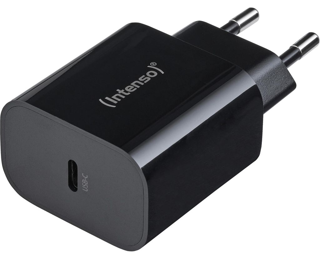 Intenso Adaptateur secteur W20C, 20 W, port USB-C, noir Image du produit 