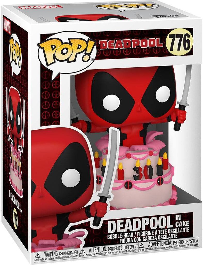 FUNKO POP! Deadpool In Cake, Sběratelská postavička, Komiks Obrázek produktu 