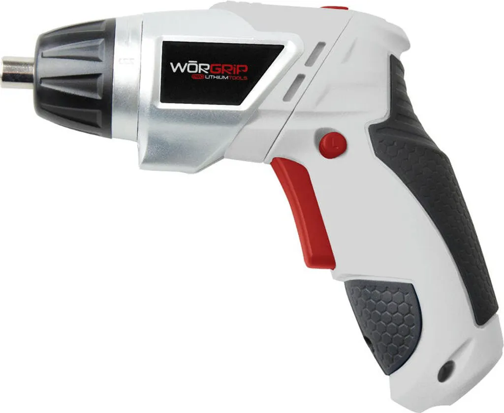 Tournevis électrique 3.6V Worgrip argent double position avec étui