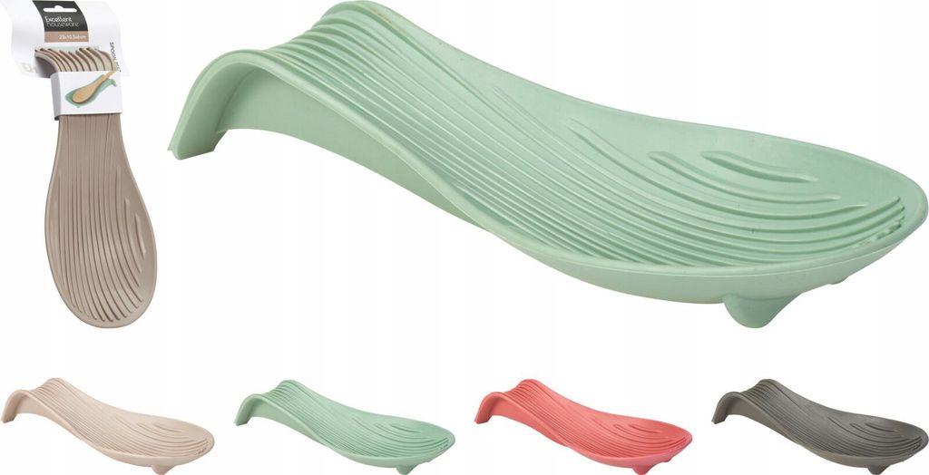 Löffelablage aus Kunststoff/Silikon 28 cm, Löffelhalter für Produktbild 
