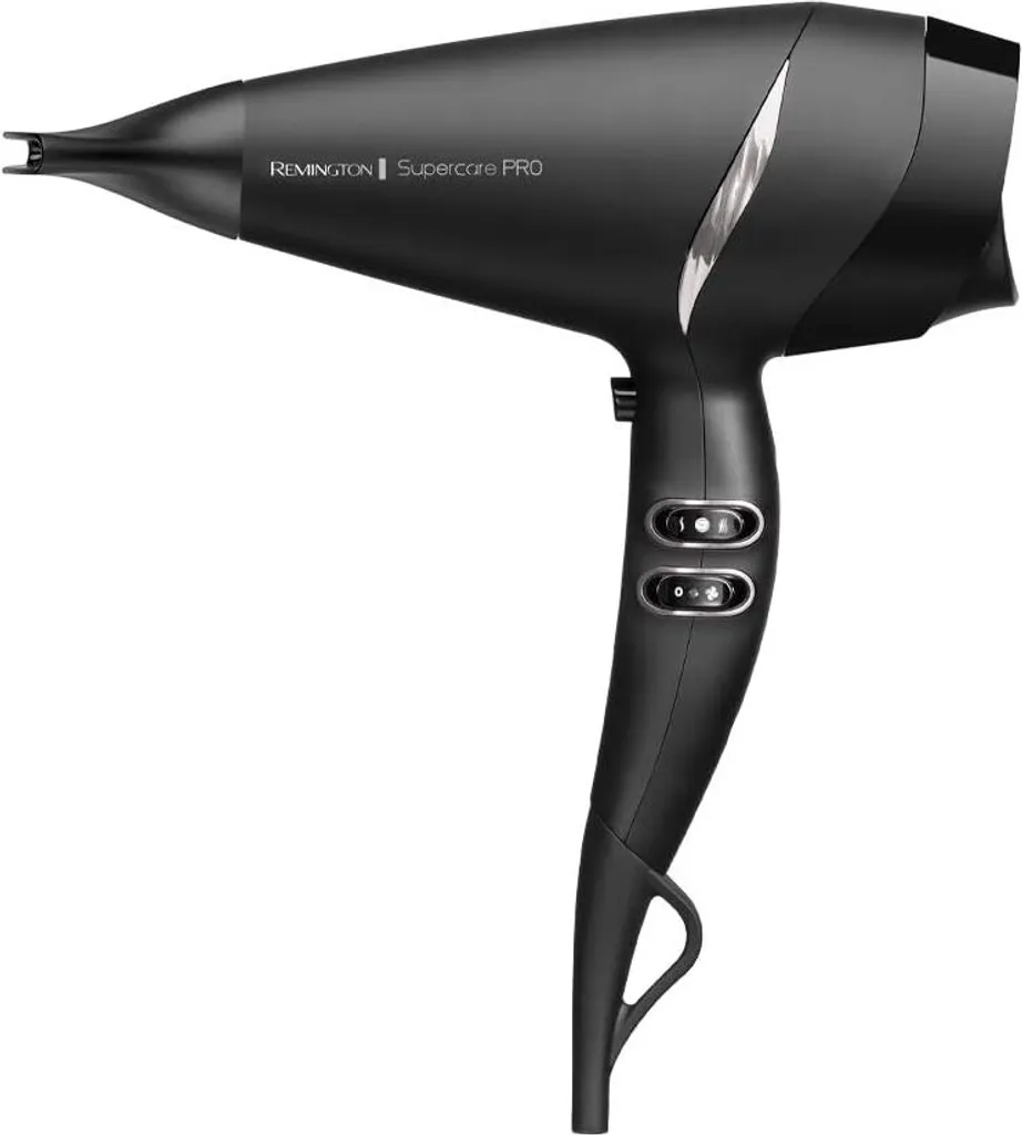Asciugacapelli professionale ionico Remington [controllo laterale potente e professionale] tecnologia SupercarePro (2200W, 130km/h, 3 accessori per lo styling, motore AC a lunga durata per parrucchieri) AC7250 [Esclusiva Amazon] - 5
