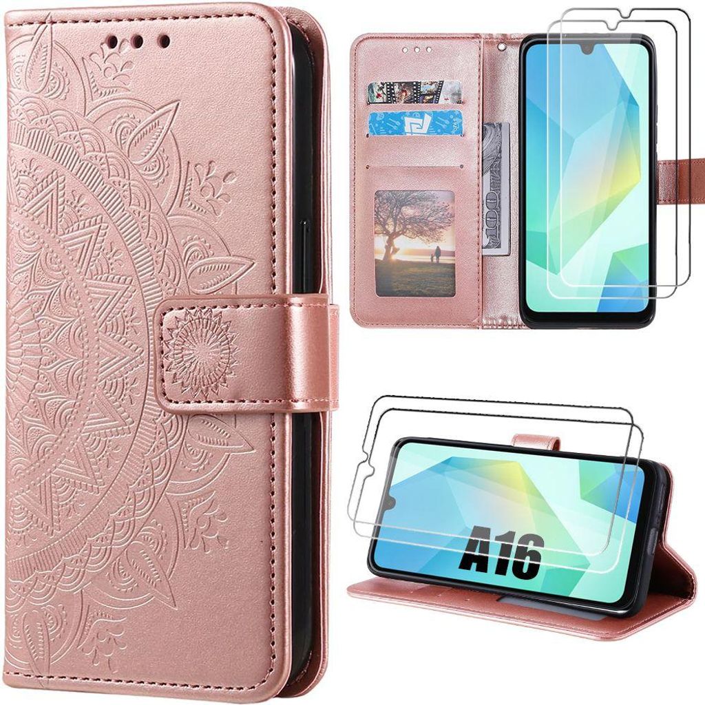 Coque + 2 Verres Trempés pour Samsung Galaxy A16 5G/4G, Image du produit 