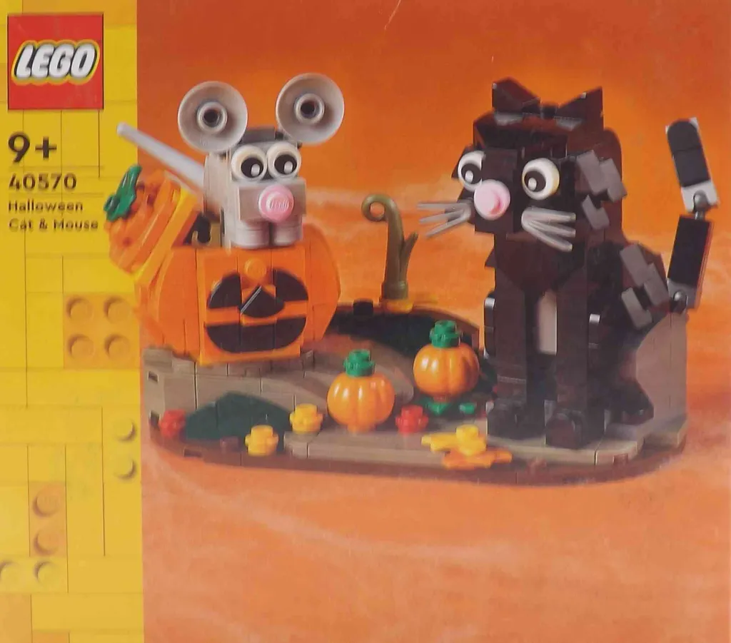 LEGO 40570 Halloween Chat et Souris : La Déco Durable pour vos Soirées - 6