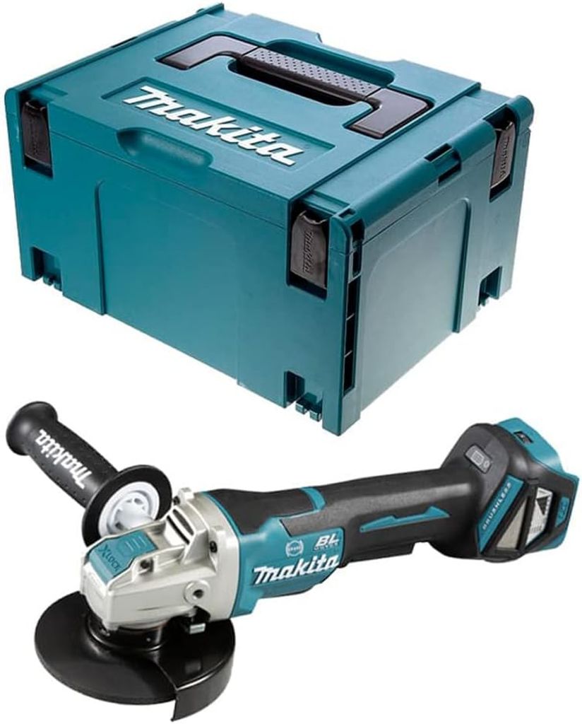 Makita dga519zj 125 mm Akku-Winkelschleifer X-Lock 18 V ohne Akkus und Ladegerät – dga519zj