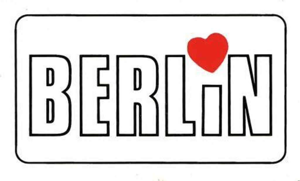 PVC Aufkleber - Berlin - 301539 - Gr. ca. 6 x 8,5 cm