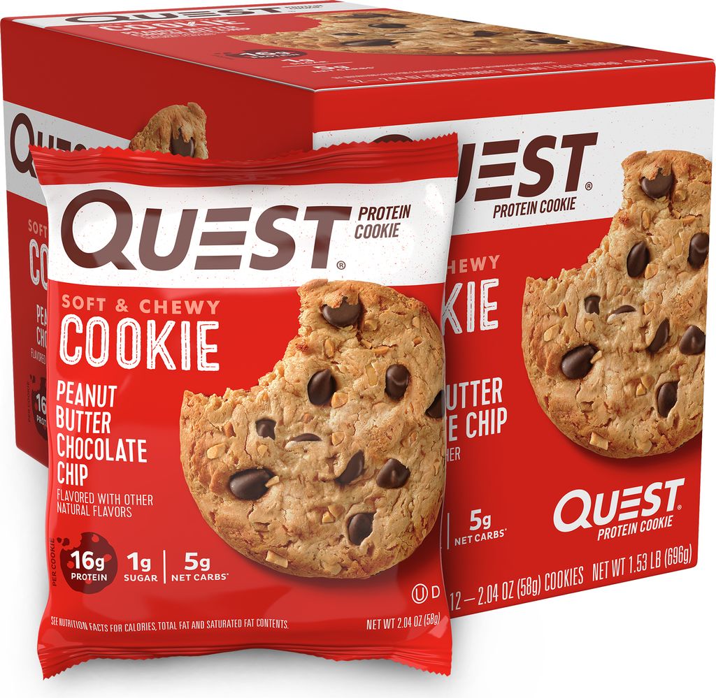 QUEST Nutrition | Quest Protein Cookie - Peanut Butter Chocolate Chip