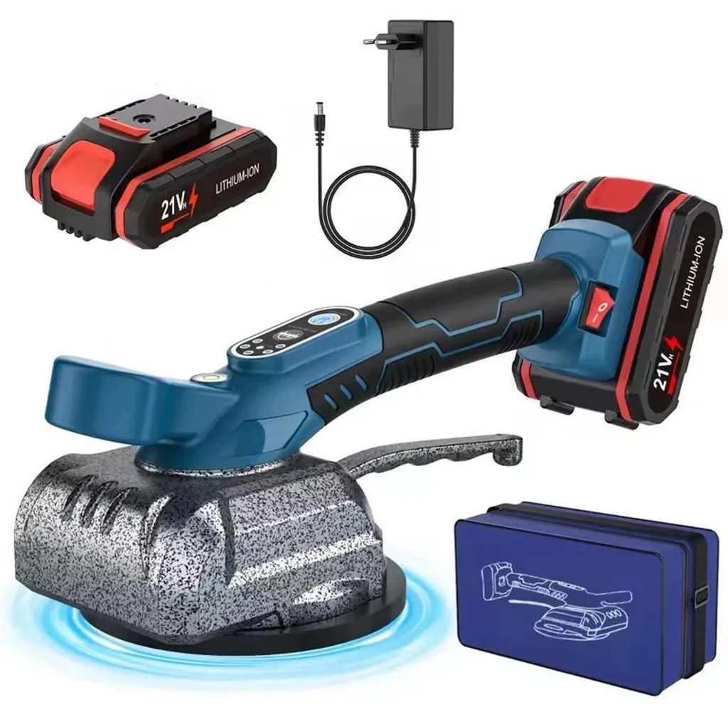 Machine à poser le carrelage sans fil avec ventouse vibrante 5 vitesses