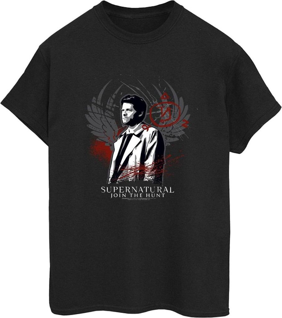 Supernatural - "Join The Hunt" T-Shirt für Damen BI54116 (S) (Schwarz)
