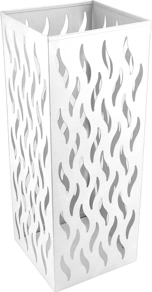 Portaombrelli Bianco in Metallo Resistente - Organizer Professionale