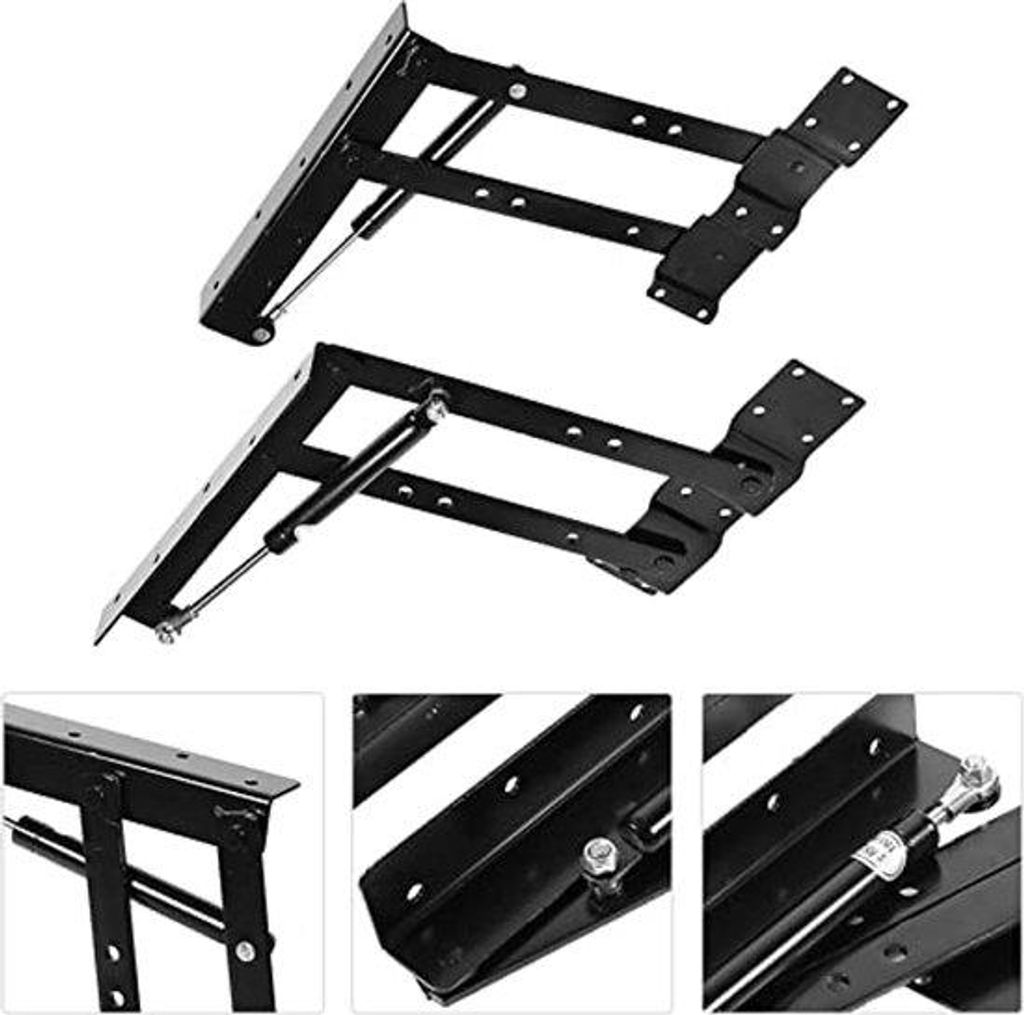 Lift-Up-Salontafel-Mechanisme 2er-Set - Pneumatische-Gasveer-Salontafel