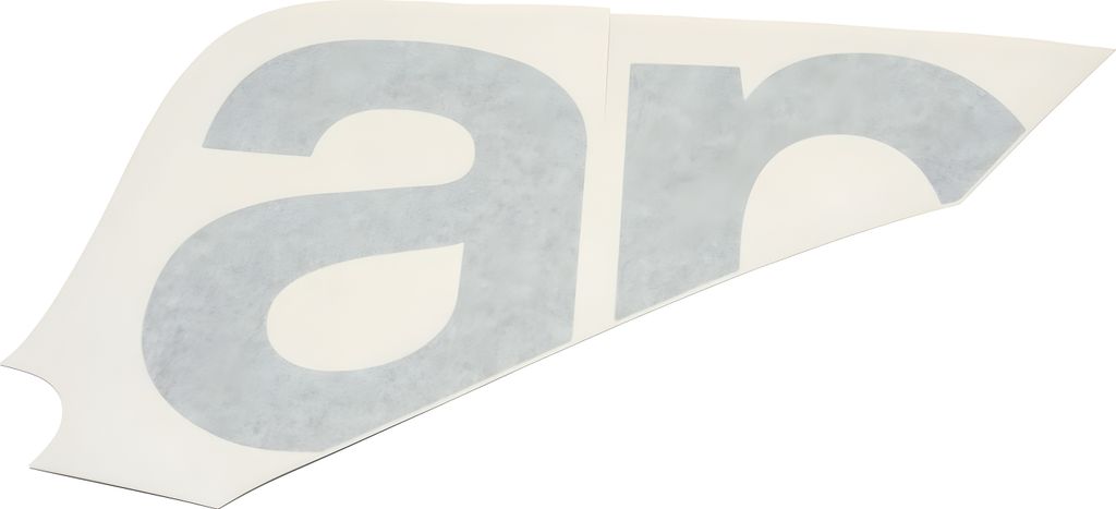 Dekor Aprilia Aufkleber, AP, grau, rechts für Aprilia RSV, 2H000895