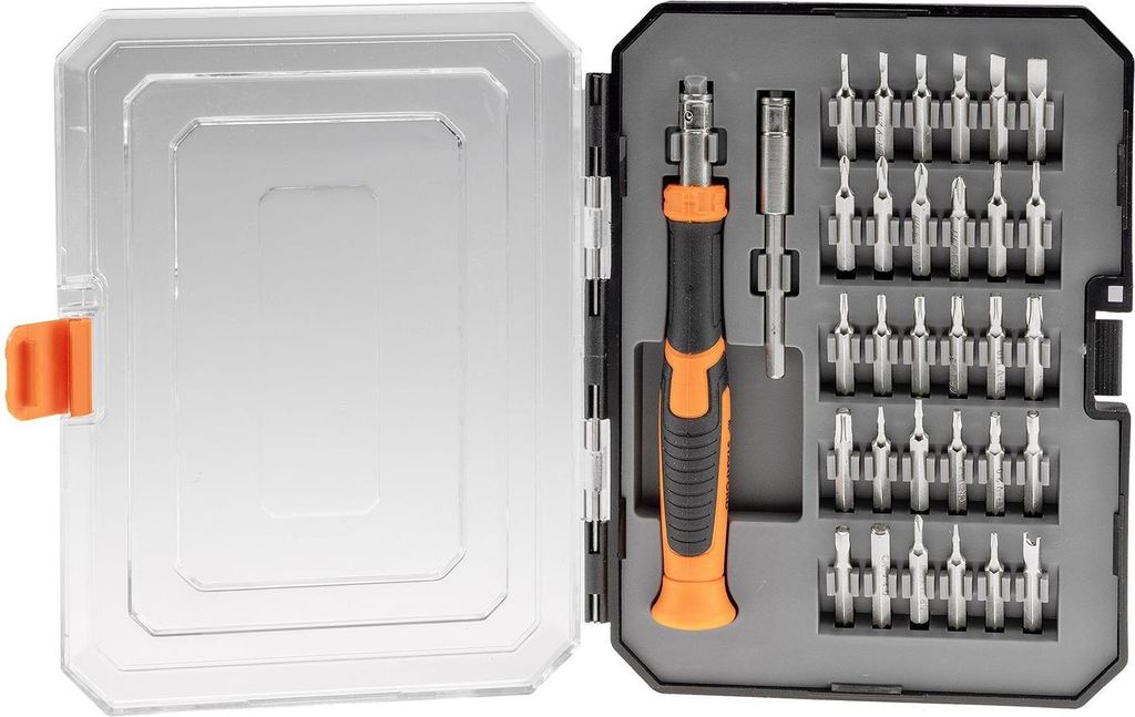 Präzisions-Schraubendreher Bit-Set 30 Bits, Schraubendreher-Griff