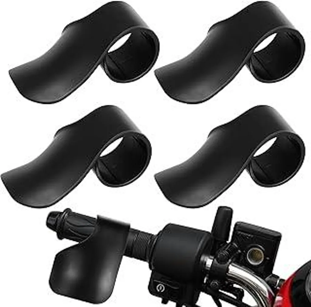 4 Pezzi Ausilio Acceleratore Moto Cruise Control Universale Poggiapolsi