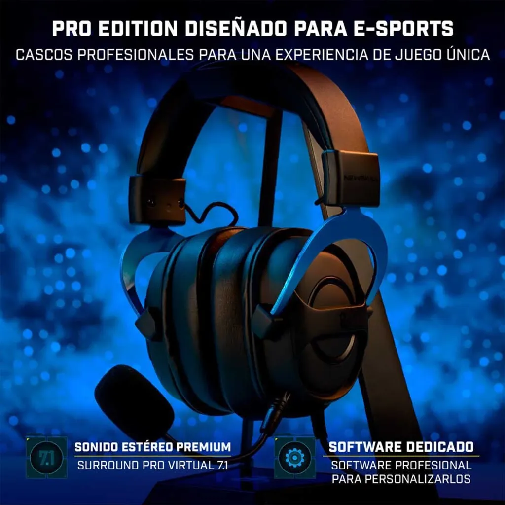 Casque Gamer Multiplateforme Newskill Sylvanus PRO pour PC et Consoles Pro - 7