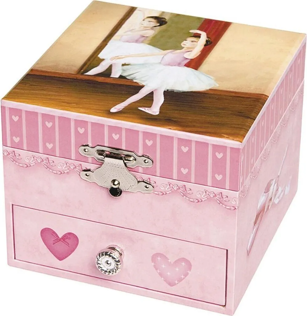 Cadeau de naissance boîte à musique Petite danseuse pour bébé et fille