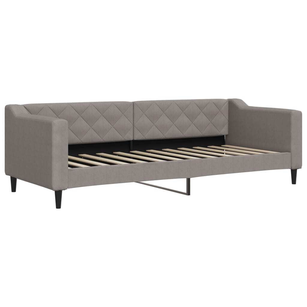vidaXL Tagesbett Taupe 80x200 cm Stoff Produktbild 