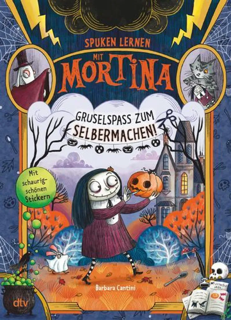 Cahier d'activités Mortina : bricolages effrayants et astuces de zombie